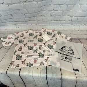 Made with Magic Disney Pixar Toy Story Holiday Bamboo Slightly Cropped Shirt